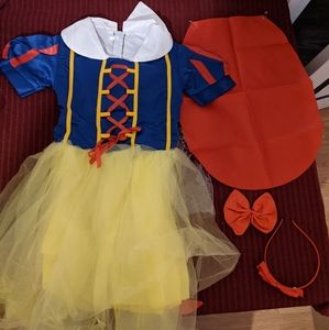 Brand new girls Disney style princess dress size 7 fits 130cm tall